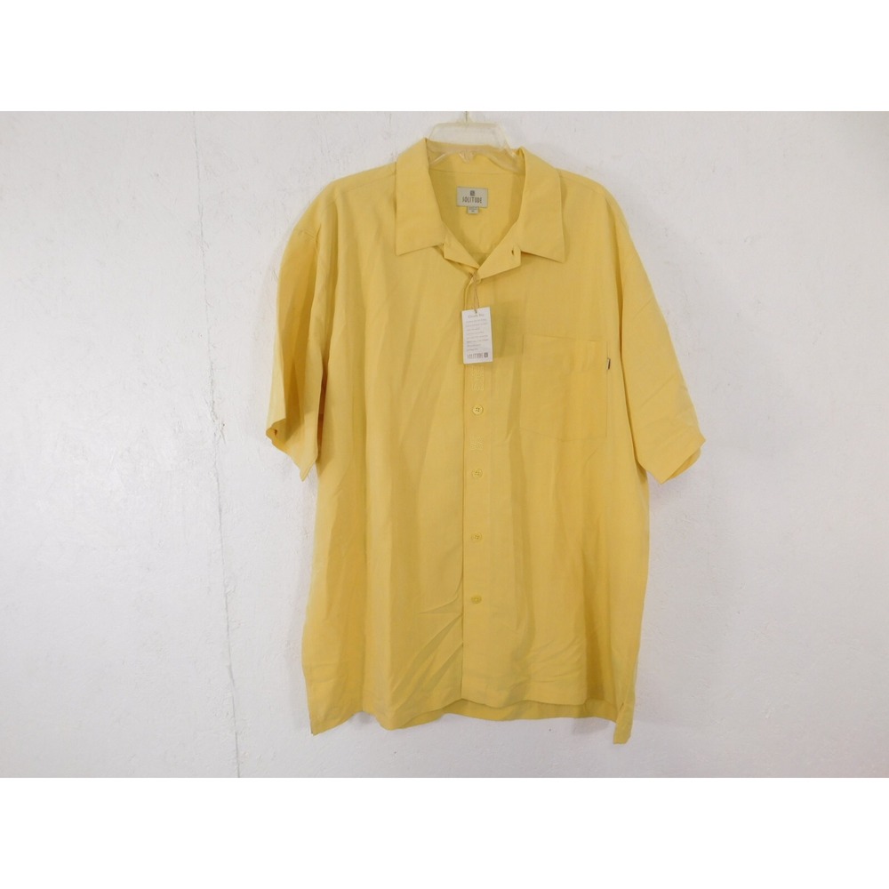 Solitude Beach‎ Ocean Cuban Style Button Up Shirt 2x XXL NWT lot 31